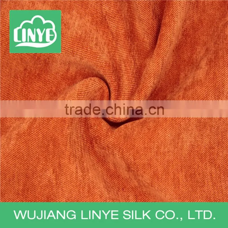 China supplier plush silk-like corduroy fabric for table cloth