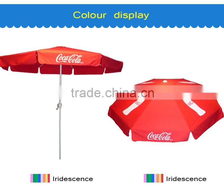 red color good print cheap promotional umbrellas