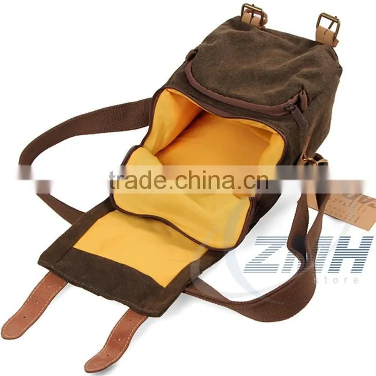 New Fashion Shoulder Sling Canvas bag Caden dslr camera bag