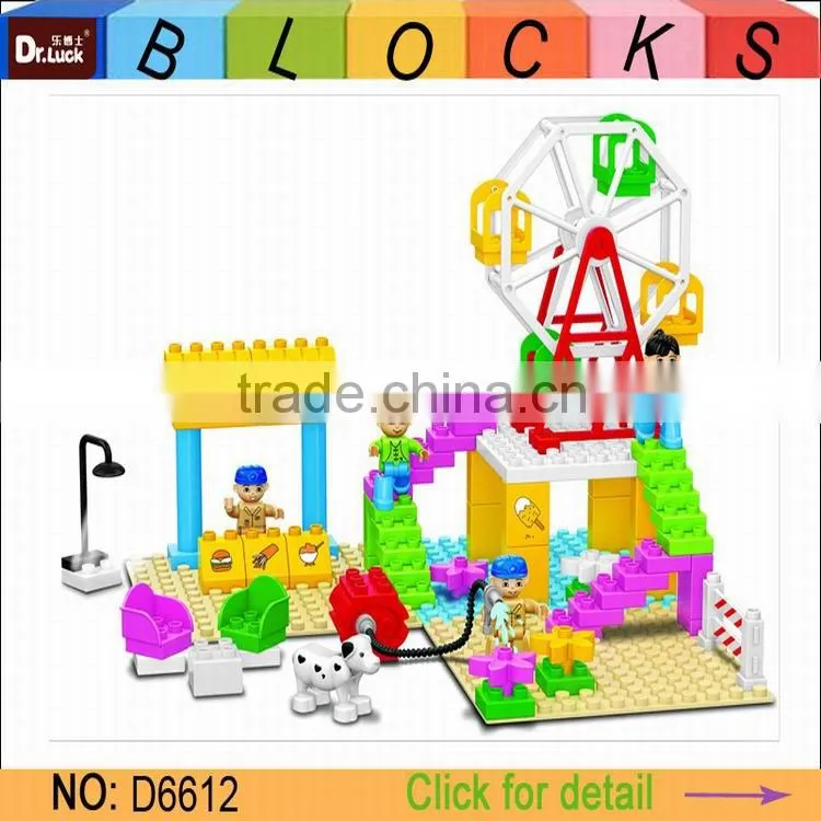 New 74PCS Building Block Funny Zoo Toy
