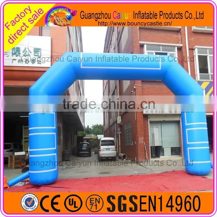 2016 high quality inflatable advertising arch door for commercial activity