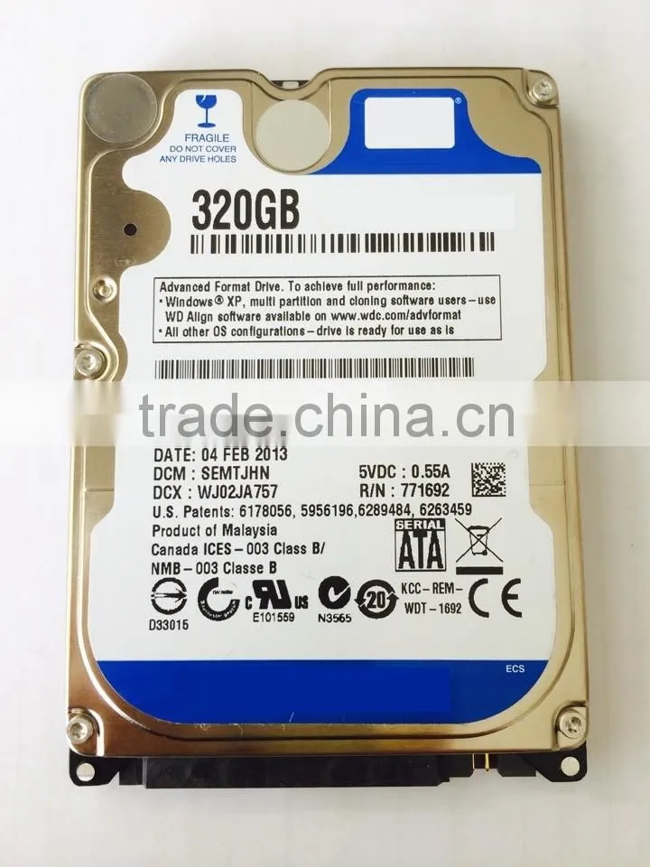 original brand new 1TB sata hard drive 5400rpm 64MB latest hard disk for CCTV/DVR/NVR