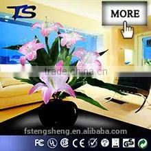 Indoor decoration wedding supplies illuminated fiber optic sunflower