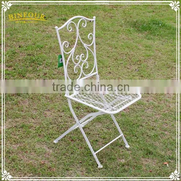 2016 popular patio metal folding table sets