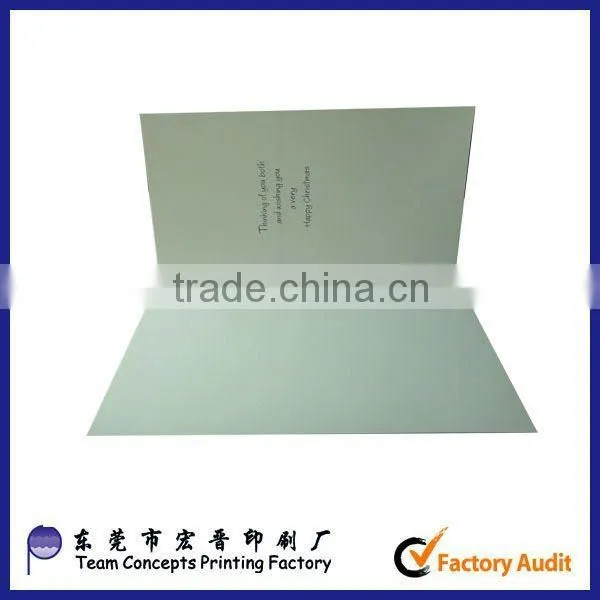 Fashion design paper glitter greeting cards