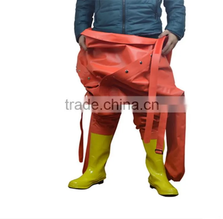heavy rubber chemical protective suit