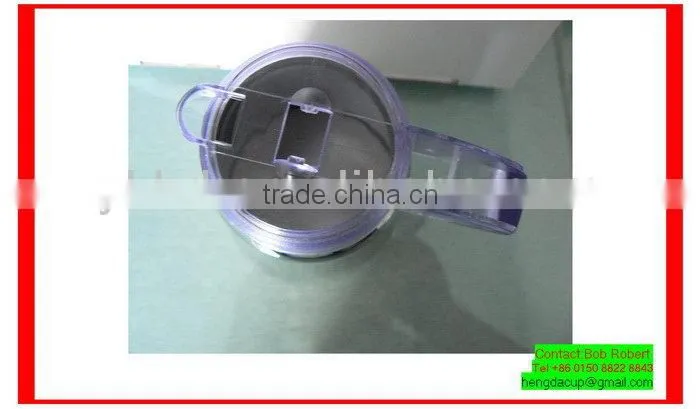 Top quality custom-made clear stainless steel oil bottle