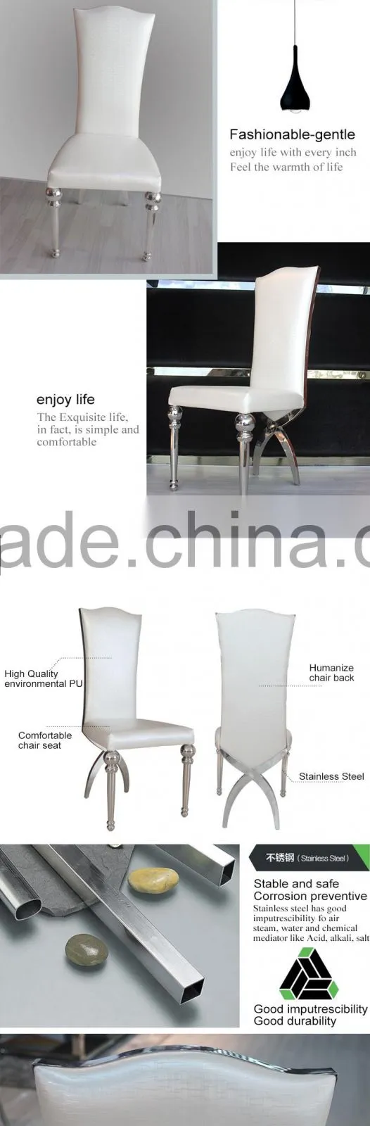 high quality and best selling products pu leather stock chair used restaurant chair