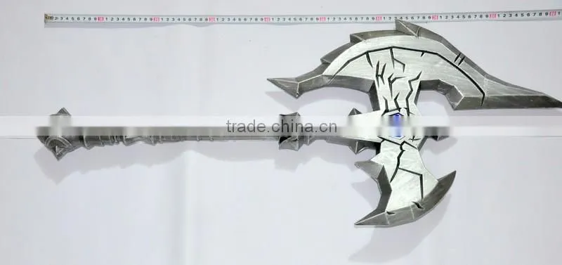 2016 New World of Warcraft Shadowmourne PU Foam Axe, Game Props Cosplay Tools