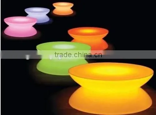 RIGEBA hot selling!LED furniture led LED bar table shining double table square/round table lamp