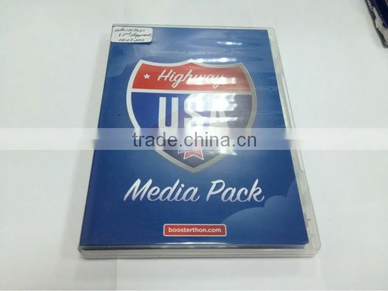 Bulk DVD Replication 14mm Clear Box Packed