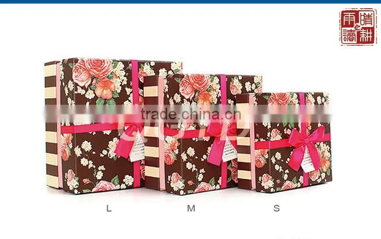 factory price hot sale custom 9x9 gift box