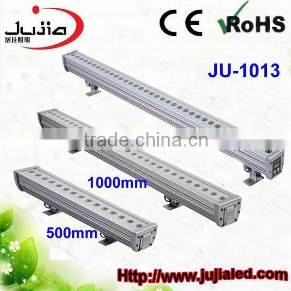108W LED wall washer light 9w RGB for outdoor DMX control