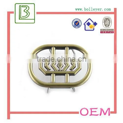 oval metal plate with custom logo