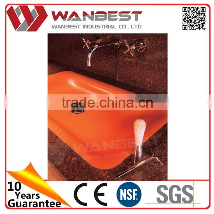 Cheap useful porcelain counter washbasin
