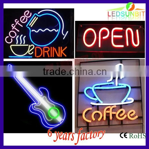 neon writable led board ultra thin neon flex cheap signs