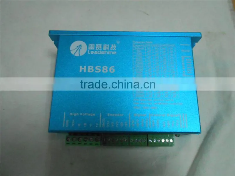 HBS86 leadshine close loop stepper drive match nema 23 nema 24 nema 34 stepper motor