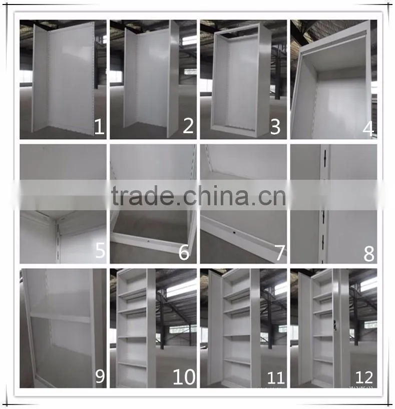 changing room steel locker with mirror