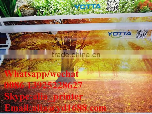 Digital large format wallpaper printing machine,pvc wallpaper printer with 150sqm/h