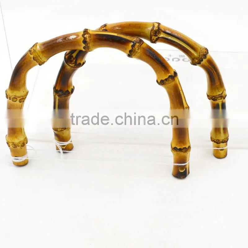 Wooden Handle Resin handle Bag part Wholesale Alibaba China U type experiment Bamboo Handle