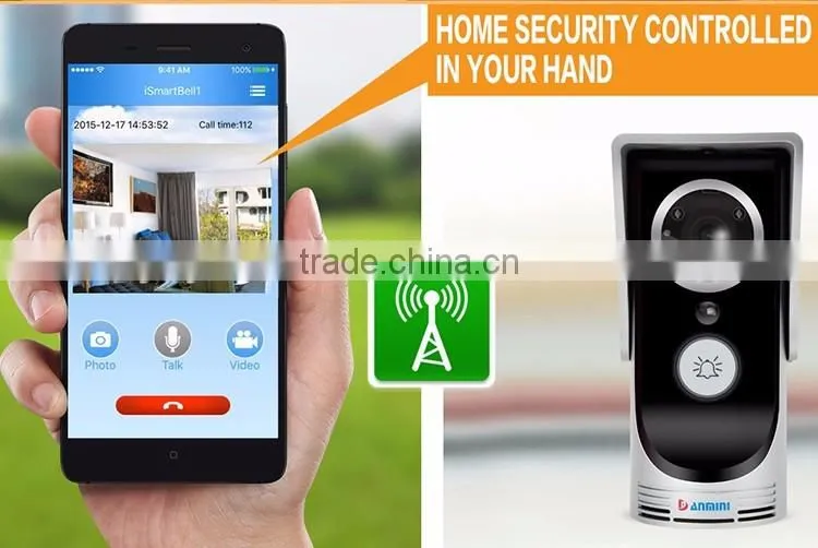 Danmini Wireless Video Door Phone wifi doorbell
