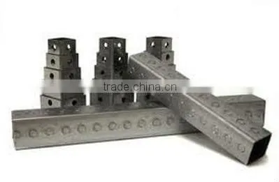 Galvanized Square Tube Sign Post for Traffic Road Safety