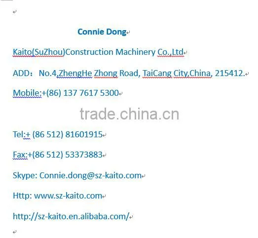 Best quality Bomag Road milling planer Flanged Axletree at good price