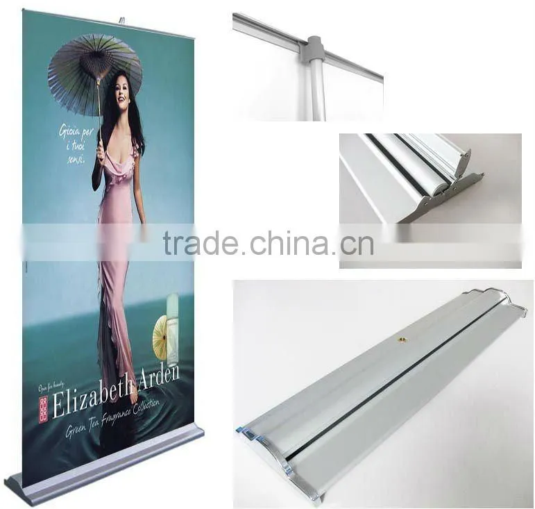 Easy Change Roll Up Banner Stand,Retractable banner stand