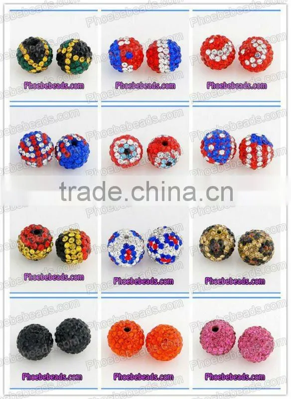 Wholesale Black Pave Bead Crystal Bar For Bracelet CTB-009