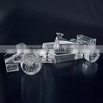 3d car models transparent crystal racing cars models