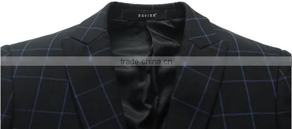 Fashion Checked Wedding Party Dresses For Men