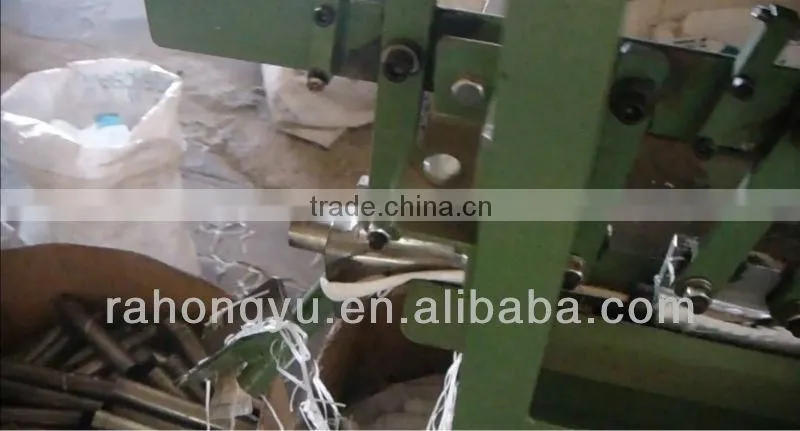 Tail Yarn Bobbin Cutting Machine Match For Firehose Loom