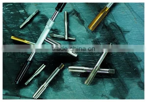 Alloy steel or HSS taper taps , hand taps , stainless tapping tool M6
