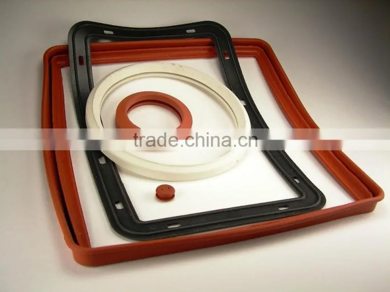 Custom made solid silicone molded products