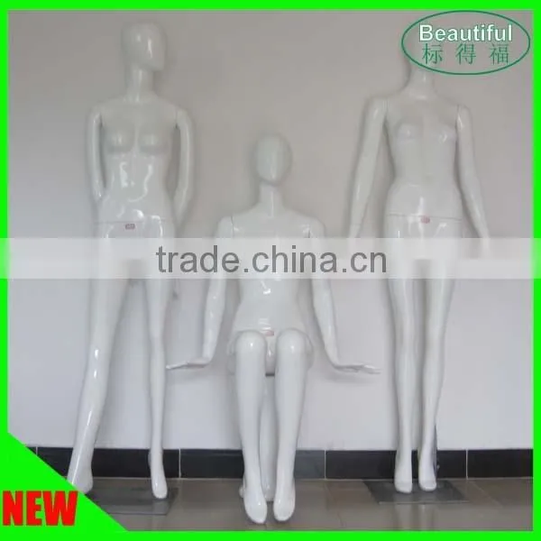 Fiberglass Sexy Female Full Body Mannequin for Clothes Store