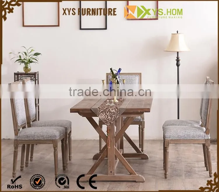 The Cheapest Antique Wooden Solid Wooden Dining Table Set