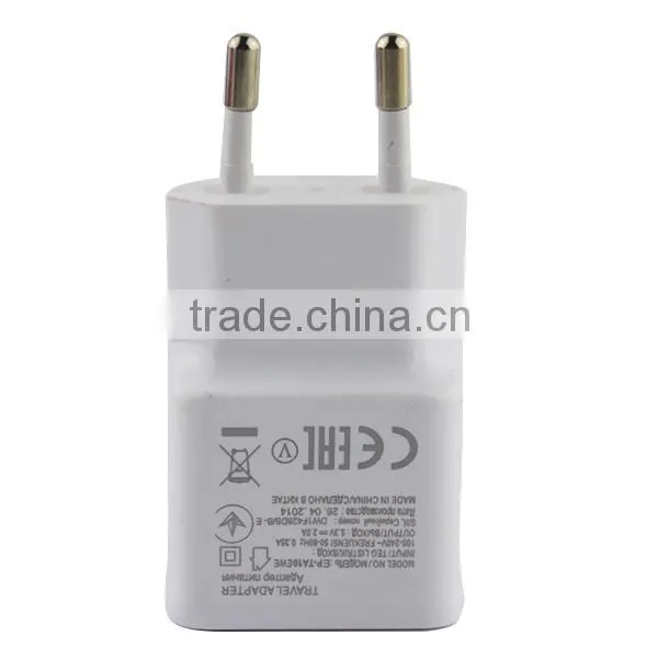 In stock EU plug wall charger for samsung galaxy note 3