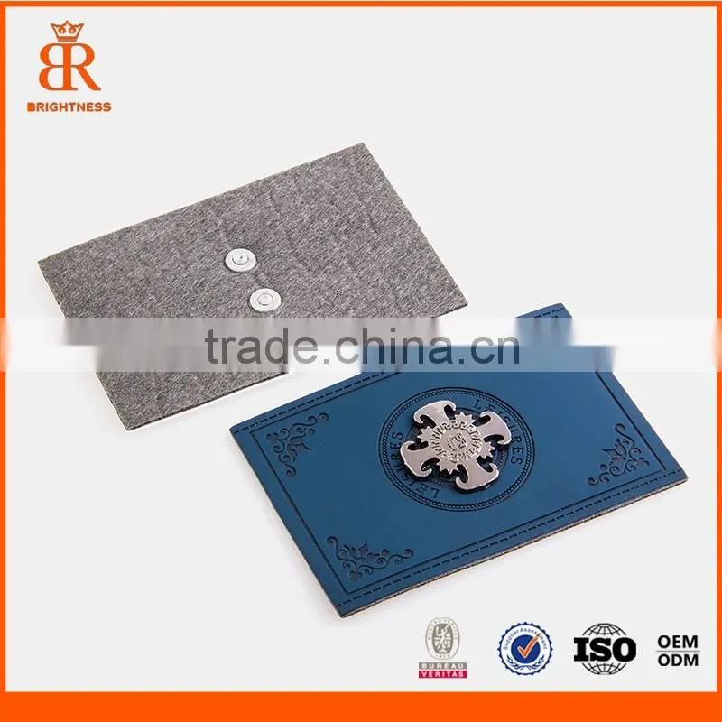 Fashion design leather patch labels jeans pu patch labels