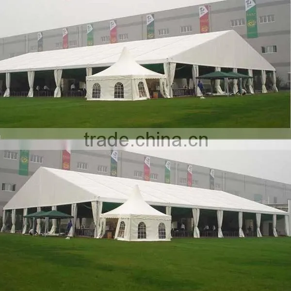 Aluminum frame pavilion tent with windows for outdoor party