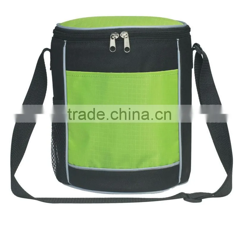 Promotional Round Kooler Bag-Royal Blue