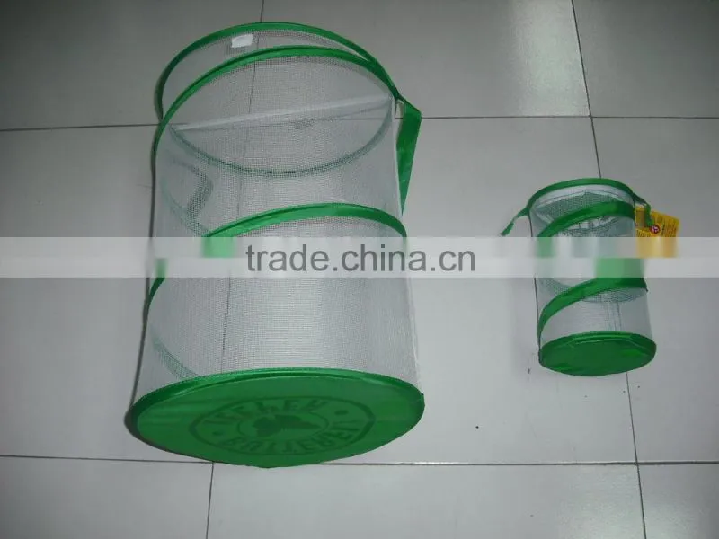Portable mesh mini bird cage