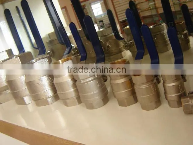 JD-4009 Brass/zinc ball valve/brass factory