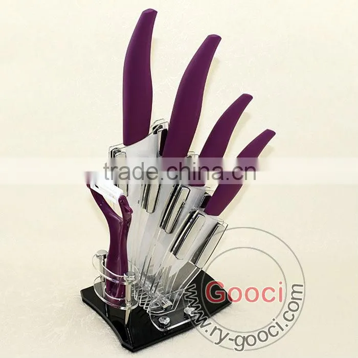 Ultra Sharp Ceramics Knife Set 3"+4''+5"+6"+Peeler