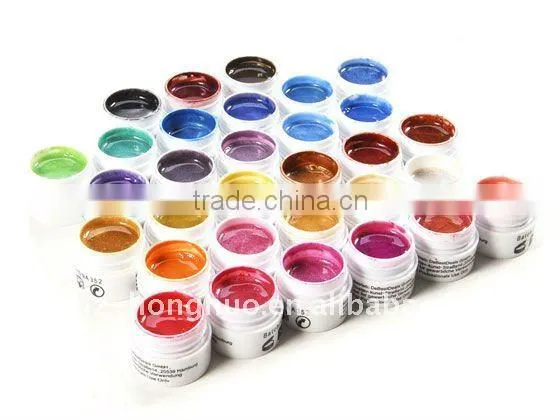 31 Colors Nail Art Tips UV Color Gel Full Set HN1092