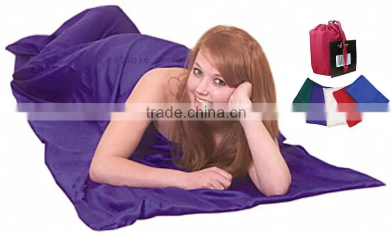 Outdoor 100% Silk Sleeping Bag Liner