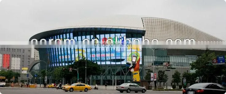hot new products ali P10/P16/P20 transparent magic Video led glass display/screen
