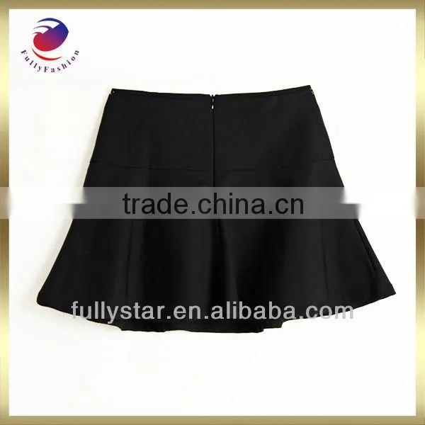 Ladies' knitted flare skirt