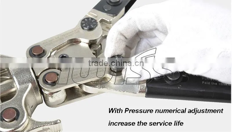 IWS-1632A Multi-azimuth Pipe Pressing Tools for PAP&PEX&Copper pipe fittings