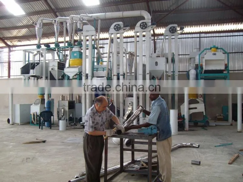 50 maize flour mill system