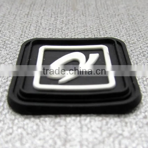 For Shoes And Garments Silicone Label PVC Label